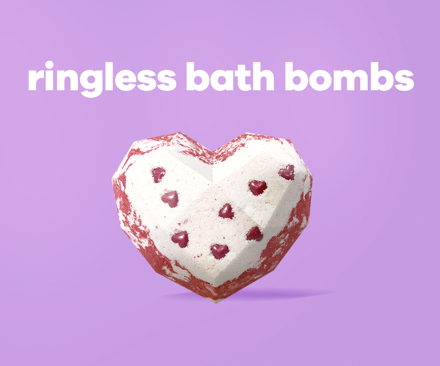 Ringless Bath Bombs