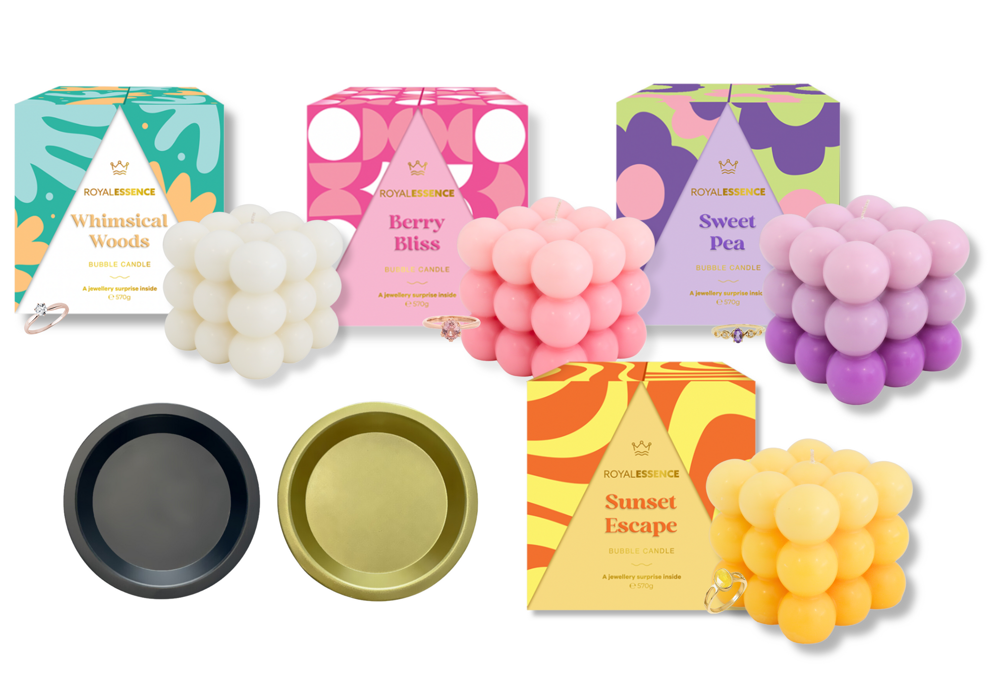 Bubble Candle Collection