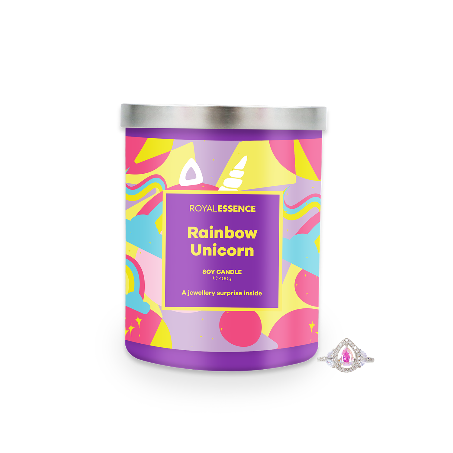 Rainbow Unicorn (Candle)