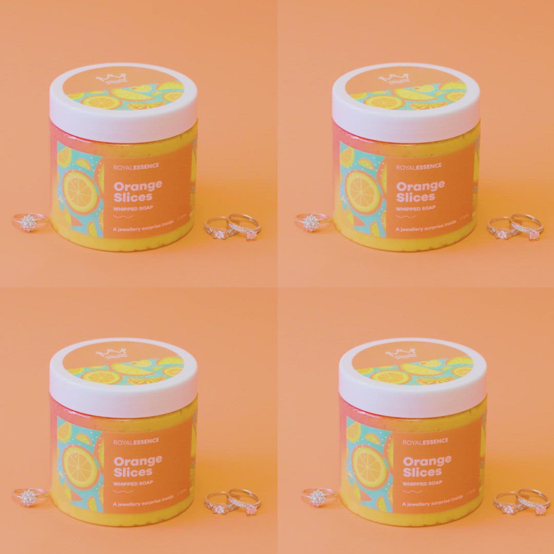 Orange Slices (Whipped Soap)