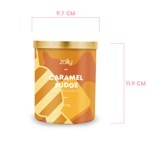 Caramel Fudge Candle 400g