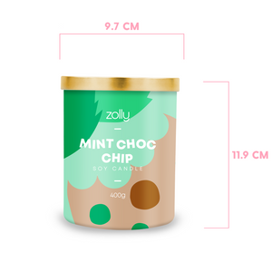 Mint Choc Chip Candle 400g