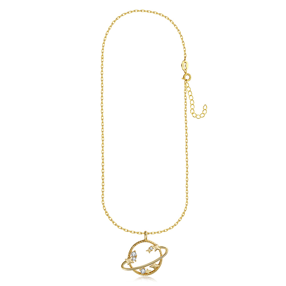 Gold Vermeil Necklace - CELESTIAL