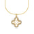 Gold Vermeil Necklace - CLOVER