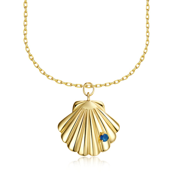 Gold Vermeil Necklace SEASHELL